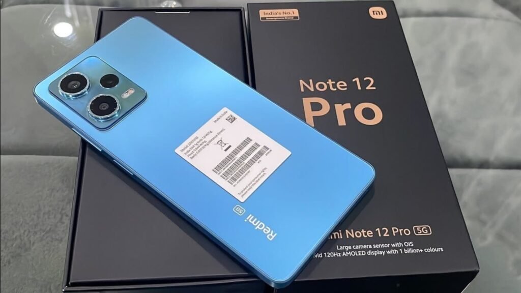 Redmi Note 12 Pro 5G – 200MP Camera & 8000mAh Battery, Perfect for Girls-